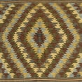 thumbnail image 1 of Ahgly Company Machine Washable Indoor Square Contemporary Saddle Brown Area Rugs, 6' Square, 1 of 7