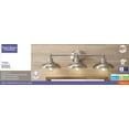 thumbnail image 3 of Better Homes & Gardens Triple Sconce Modern Farmhouse, Satin Nickel Finish, 3 of 4