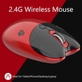 thumbnail image 3 of Wireless Mouse, BT 5.1 & 2.4GHz Dual Mode Silent Ergonomic Mouse, 3 Adjustable DPI, with Auto Sleep Mode, for PC Laptop Tablet, 3 of 7