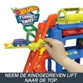 thumbnail image 4 of Juguete para lavado de autos Hot Wheels City Tunnel Twist con cambiador de color, 4 of 7