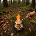thumbnail image 5 of Portable Backpacking Stove - High Efficiency Windproof Outdoor Burner with Extinguisher Cap & Stable Support, Ideal for Camping, Hiking & Picnics, 5 of 7