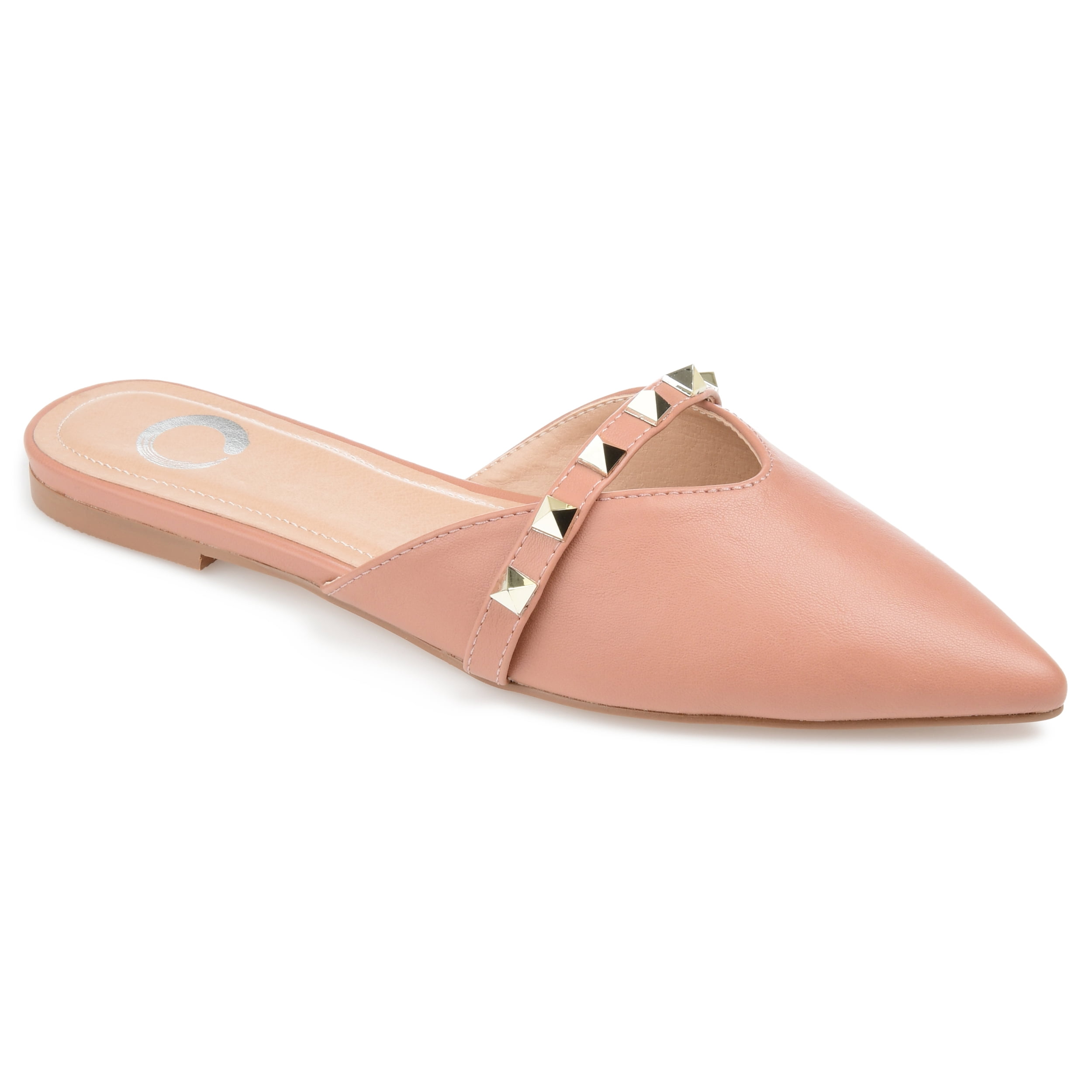 pointed toe mule flats