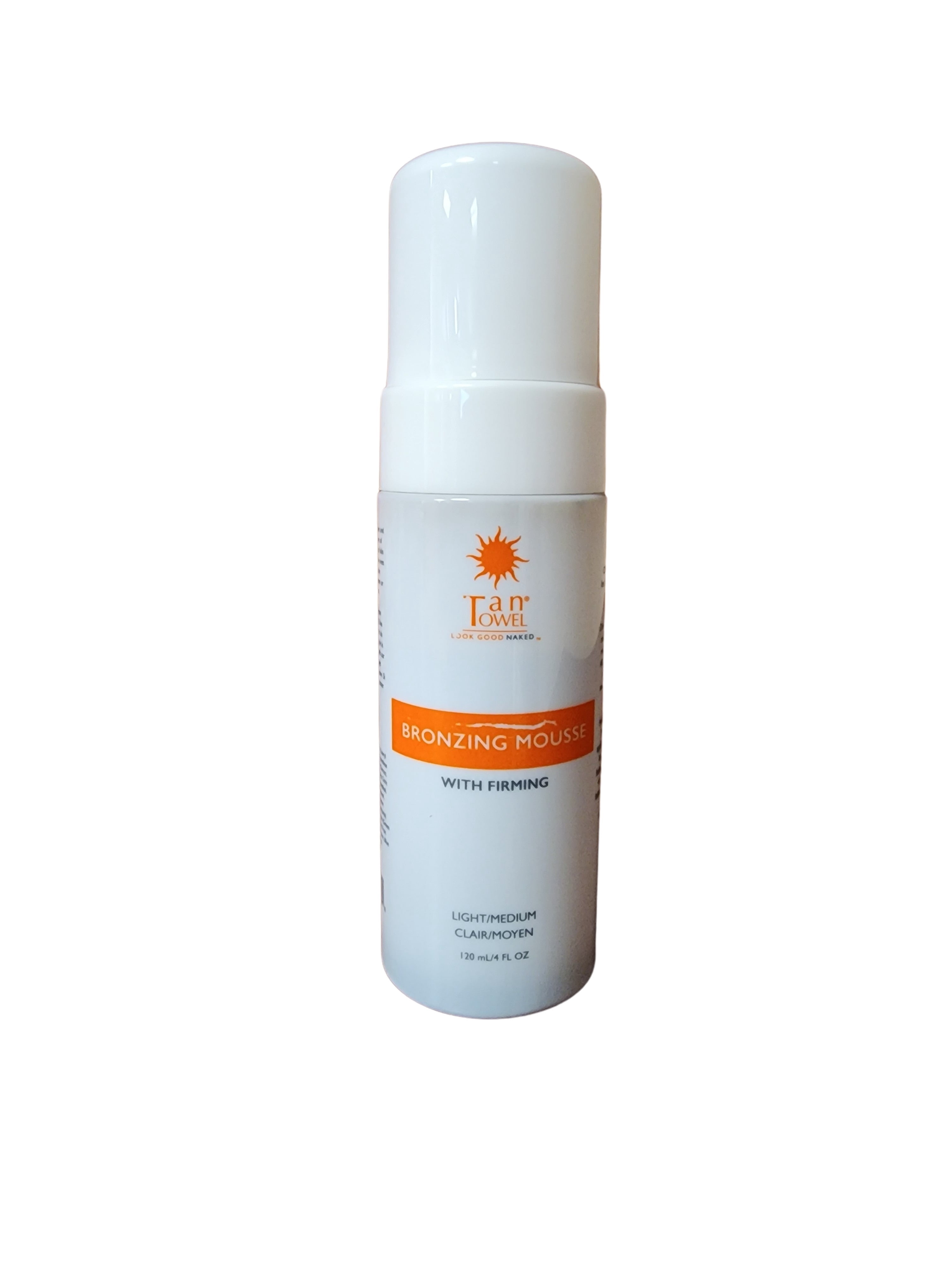 Tan Towel Looks Good Naked Bronzing Mousse4 ox 2 Pack with Mitt