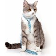 thumbnail image 3 of Cat Harness Leash Adjustable Harness and 145CM Rope Leash for Cat Safety Walking(S Light Blue), 3 of 5