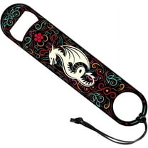 7inch Dragon Beer Bottle Opener Stainless Steel Bar Key for Bartender Flat Bottle Opener for Home Bar Restaurant Pub Party Man Gift Mixed Color