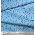 thumbnail image 3 of Soimoi Cotton Cambric Fabric Lavender Floral Fabric Prints by Yard 42 Inch Wide, 3 of 3