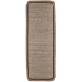 thumbnail image 1 of Rhody Rug CC38R024X072S 2 x 6 ft. Casual Comfort Mocha Banded Braided Rug, Rectangle-Runner, 1 of 1