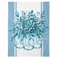 thumbnail image 7 of Eucalyptus Leaf Bottle Flannel Blanket for Bed,Travel and Camping, Watercolor Floral Plant Super Soft Cozy Blanket for All Seasons 30"x40", 7 of 7