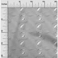 thumbnail image 2 of oneOone Cotton Jersey White Fabric Moire Sewing Material Print Fabric By The Yard 58 Inch Wide-0U, 2 of 4