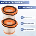 thumbnail image 5 of Paquete de 4 Filtros VacíO Repuesto para Wandvac System WV360 WS620 WS630 WS632 WS632BLBRN WS632GDBRN, Parte XFFWV360, 5 of 5