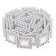thumbnail image 1 of 1 de de imitación adornos de de imitación cinta de abalorios de de imitación para adorno de ropa accesorios de bod Blanco Gloria Rhinestone Diamante Trim, 1 of 9