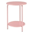 thumbnail image 4 of OSP Home Furnishings Elgin Metal Accent Table in Pink, 4 of 7