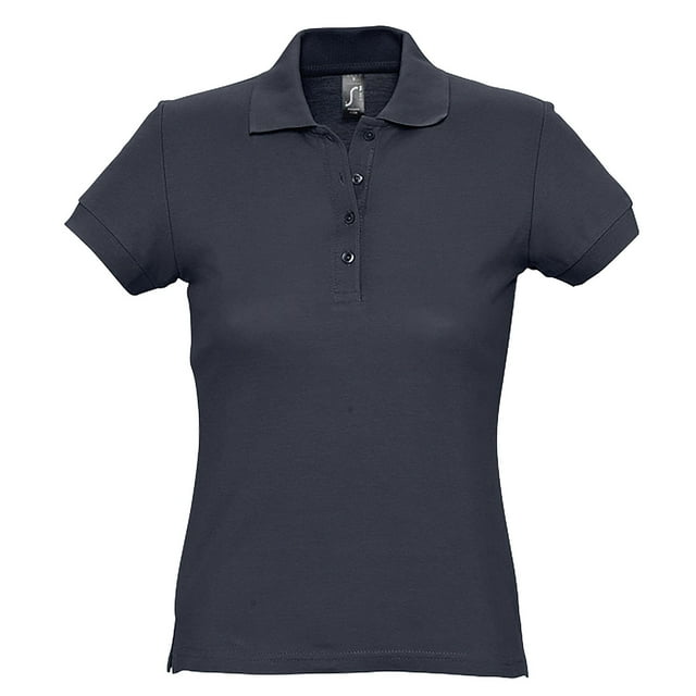 Sol's Polo Piqué à Manches Courtes pour Femmes Passion