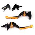 thumbnail image 2 of Adjustable Clutch Brake Lever for Yamaha YZF R1/R1M/R1S 15-2021 YZF R6 17-2020 Gold, 2 of 4