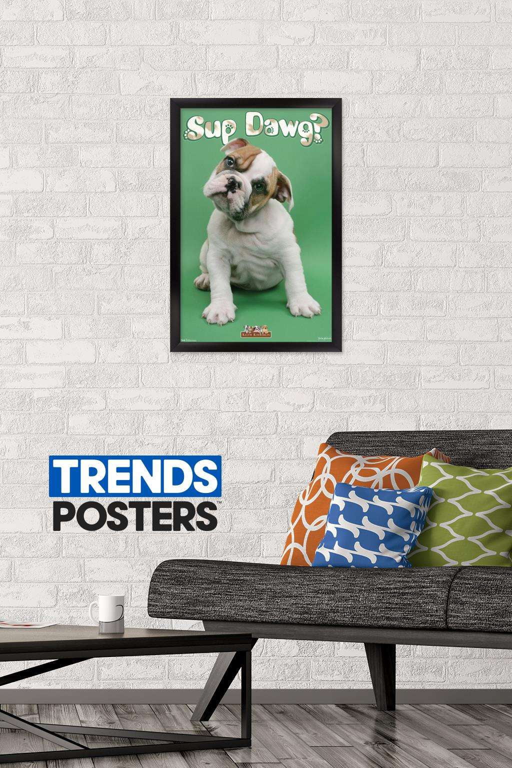 Keith Kimberlin - Sup Dawg Wall Poster, 14.725" x 22.375", Framed