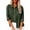 Army Green, variant on Babysbule Womens Tops Long Sleeve Womens Solid Color Button Down Shirts V Neck Loose Blouse Long Sleeve Casual Work Tunic Tops With Pocket