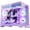 Purple, variant on Hoengager Macarons Gaming PC- AMD Ryzen 7 9700X, RTX 5070 12G, 32GB DDR5, 2TB SSD, 850W Gold, RGB FUSION 2.0, RGB Liquid Cooler, Windows 11 - White