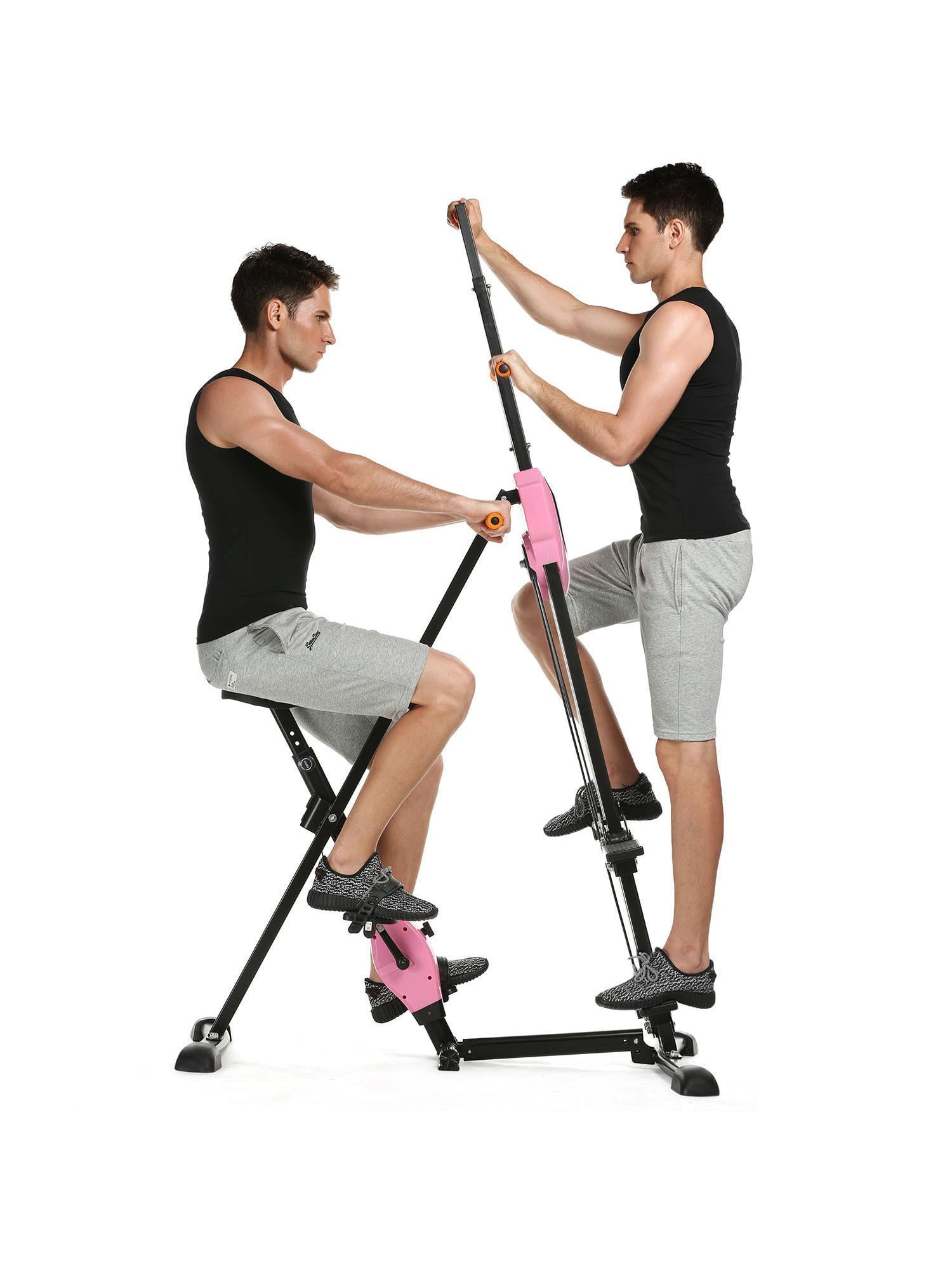 vertical climber exercise machine