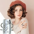 thumbnail image 1 of TIMIFIS Silver Rings New S925 Hummingbird And Flower Ring Ring S925 Sterling Flower And Bird Chunky Ring, Flower Hummingbird Engraved Wide Ring For Wome Valentine'S Day Gift, 1 of 2
