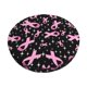 thumbnail image 1 of Disketp Breast Cancer Awareness (2) Funda Redonda para Taburete, Funda de Cojín para Silla de Bar Suave y Elástica-14 inch, 1 of 7