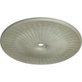 thumbnail image 3 of 51"OD x 3 5/8"ID x 3 3/8"P Galveston Ceiling Medallion (Fits Canopies up to 5 7/8"), Hand-Painted Flash Gold, 3 of 6