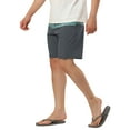 thumbnail image 4 of NOMADIC NOOK Men's Holiday Contrast Color Design Drawstring Waist Beach Board Shorts 2 Pack, 4 of 6