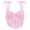 Pink, variant on Women's Mesh Lace Double Strap Bustier - Breathable Corset Top Torso Shaper for Party and Clubwear