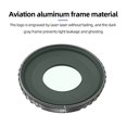 thumbnail image 5 of Filtro CPL ajustable, polarizador de aleación de aluminio, lente CPL ND para DJI Osmo Action 4, 5 of 5