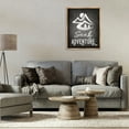 thumbnail image 4 of Stupell Industries Farmhouse Seek Adventure Phrase Brown Floating Frame Canvas Art, 25 x 31, by Ashley Calhoun, 4 of 8
