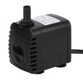 thumbnail image 3 of Bomba sumergible para acuario de 600 l/h y 8 W para peceras, jardines acuáticos y fuentes. Enchufe de 110 V para EE. UU., compatible con estanques, 3 of 8