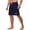 Navy, variant on Men's Guard Board Short Swimsuit (MG008) - Black - 36