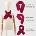 thumbnail image 2 of Boys Girls Scarf Warm Winter Autumn Kids Collar Scarf Neck Warmer Children Scarf 1-6Y, 2 of 5