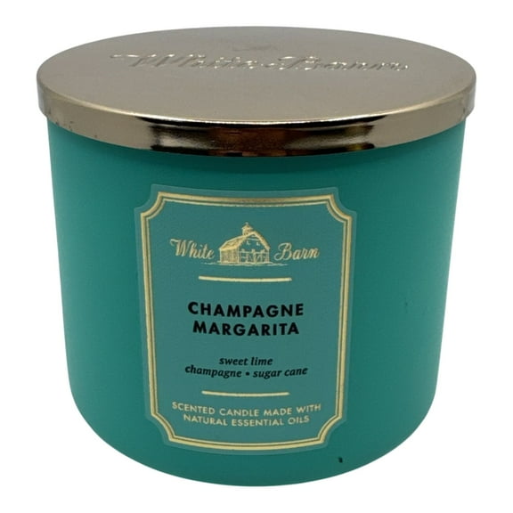 Bath and Body Works Champagne Margarita 3-Wick Candle (14.5 oz / 411 g)