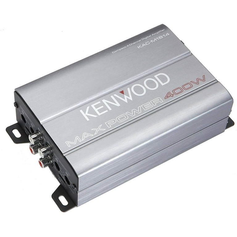 KENWOOD MaxPower Series 400W 4-Channel Compact Marine/Powersports