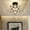 Black, variant on Savings Dianli Entryway Crystal Lamp, Balcony and Hallway Ceiling Light, Small Flush Mount Fixture, Stylish Corridor Lighting for Home Interiors Gift