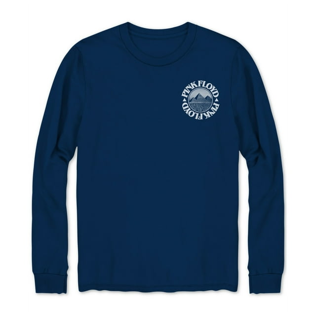 Camiseta gráfica Jem para hombre del lado oscuro de la luna azul mediana