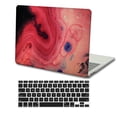 thumbnail image 1 of KSK KAISHEK Hard Case Only for 2022 - 2016 Released MacBook Pro 13" with Touch Bar + Black Keyboard Cover Model: A1706/A1708/A1989/A2159/A2251/A2289/A2338 M1 Red series 0824, 1 of 5
