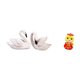 thumbnail image 1 of Elegantes esculturas de resina de cisne y serpiente. Adorno único para pasteles y figura Feng Shui para el hogar, la oficina, la sala de estar, el dor, 1 of 8