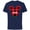 Navy, variant on Disney Mickey Mouse COUSIN Holiday Family - Short Sleeve Cotton T-Shirt for Adults - Customized-Royal Heather