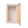 thumbnail image 6 of Kouboo Rectangular Rattan Cane Clothes Hamper And Laundry Basket With Removable Liner & Lid, 2 Loads, Natural, 6 of 11