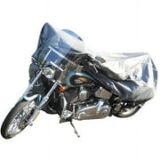 Budge Platinum Tyvek Motorcycle Cover, Waterproof, Grey DuPont Tyvek with Heat-Resistant Lining