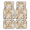 thumbnail image 1 of Honeii Cartoon Poodle Dog Print Car Foot Mat Four-Piece Set - Front & Rear Universal Car Floor Mats for SUVs, Trucks, Sedans, 1 of 7