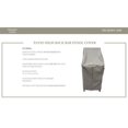 thumbnail image 1 of Tabouret de Bar TKC avec Couvercle de Protection Arrière en Gris, 1 of 1