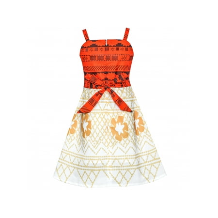 Girls Dress Moana Costume Cartoon Cosplay Halloween Princess 4 Years Walmart Canada