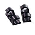 thumbnail image 1 of Injueey Devanadera organizadora de cables de 20 piezas, Cable autoadhesivo para escritorio, fijador de cables para auriculares, herramientas de gestión Almacenamiento y organización del hogar negro Injueey JJ21846-02, 1 of 6