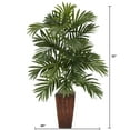 thumbnail image 3 of Nearly Natural 32" Areca Palm with Bamboo Vase Artificial Plant, Green, 3 of 6