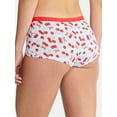 thumbnail image 3 of Way to Celebrate Women's Boyshort Panties, 3-Pack, Sizes S-XXL, 3 of 6