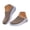 Khaki, variant on Mules for Women Mesh Breathable Air Cushion Slip on Clogs Closed Round Toe Orthopedic Backless Walking Sneakers (8.5,Black)