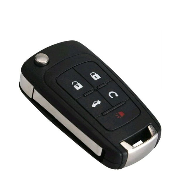 2x Flip Key Shell for chevy Remote Key Case Camaro/Cruze/Equinox/Malibu 3 Button 