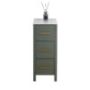 thumbnail image 5 of Vanity Art 12" Freestanding Bathroom Storage Cabinet with Engineered Marble Top, 5 of 8
